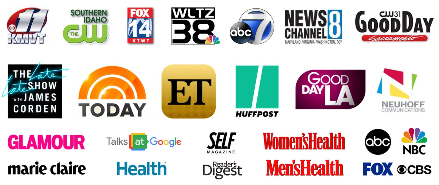 Richard Barker as seen on TV — media logos