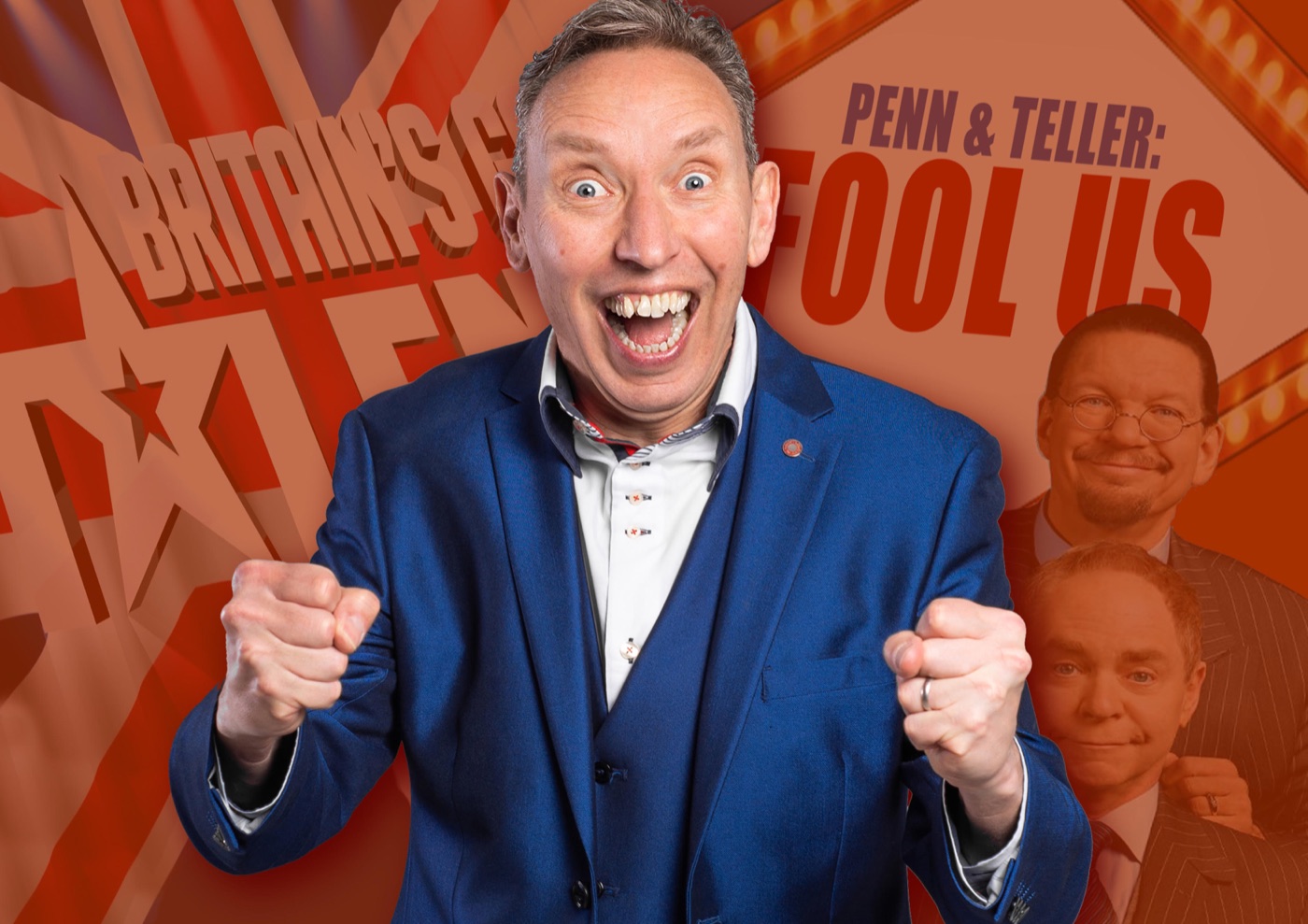 Comedy magician Mark Shortland
