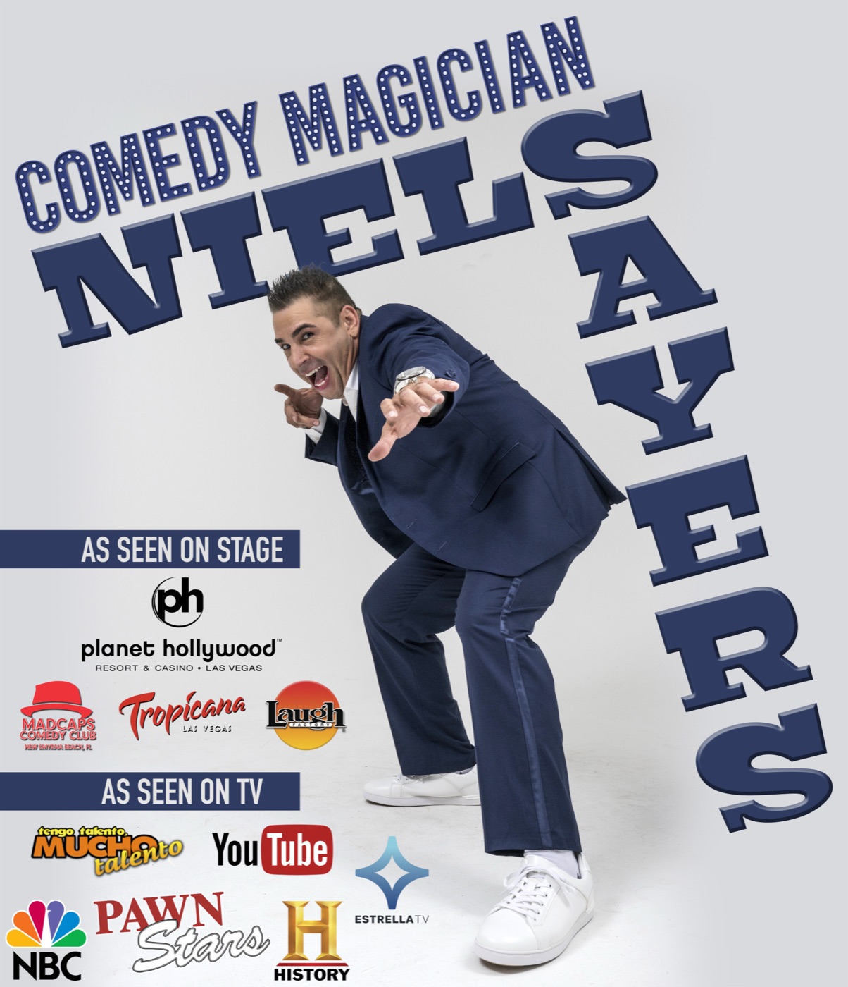 Niels Sayers, magician