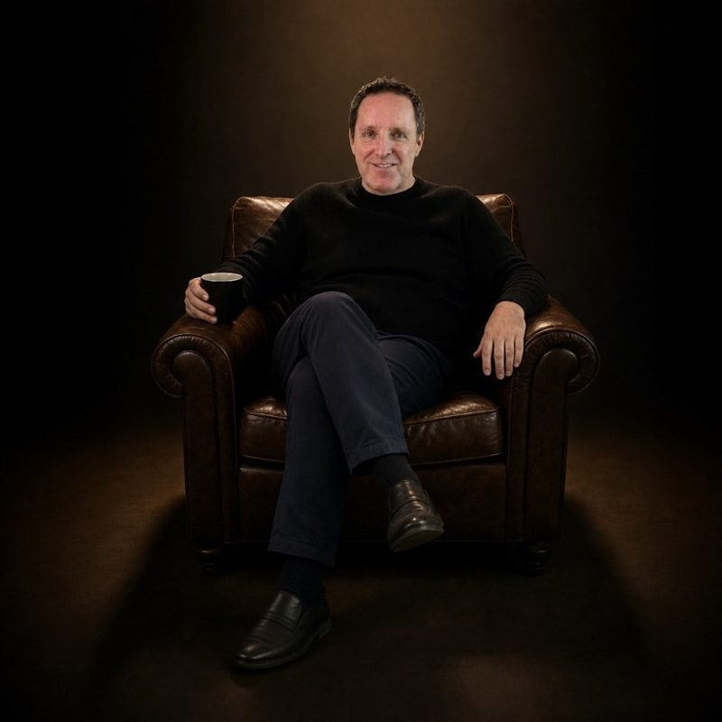 Richard Barker, Armchair portrait