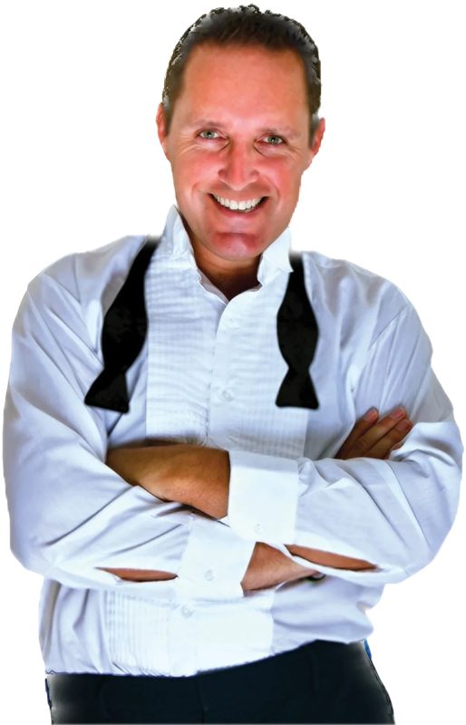 Richard Barker, Stage tux, cut out